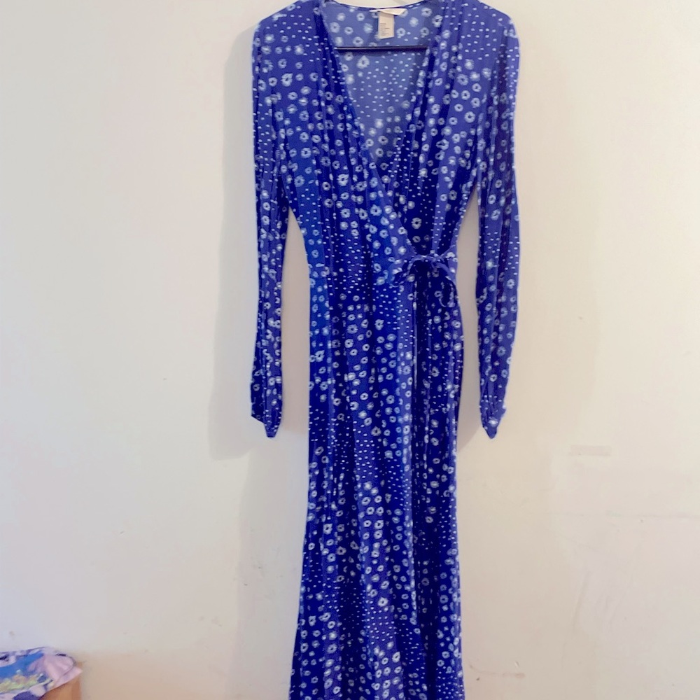 Nice blue cotton dress